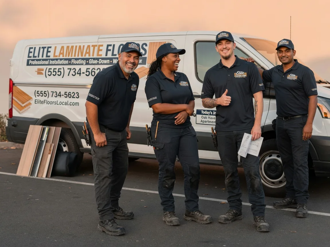 Laminate flooring installation company in Pullman, MI